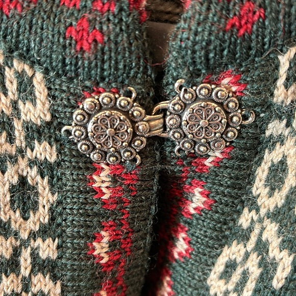 AMAZING VTG WOOL CARDIGAN - Picture 9 of 9